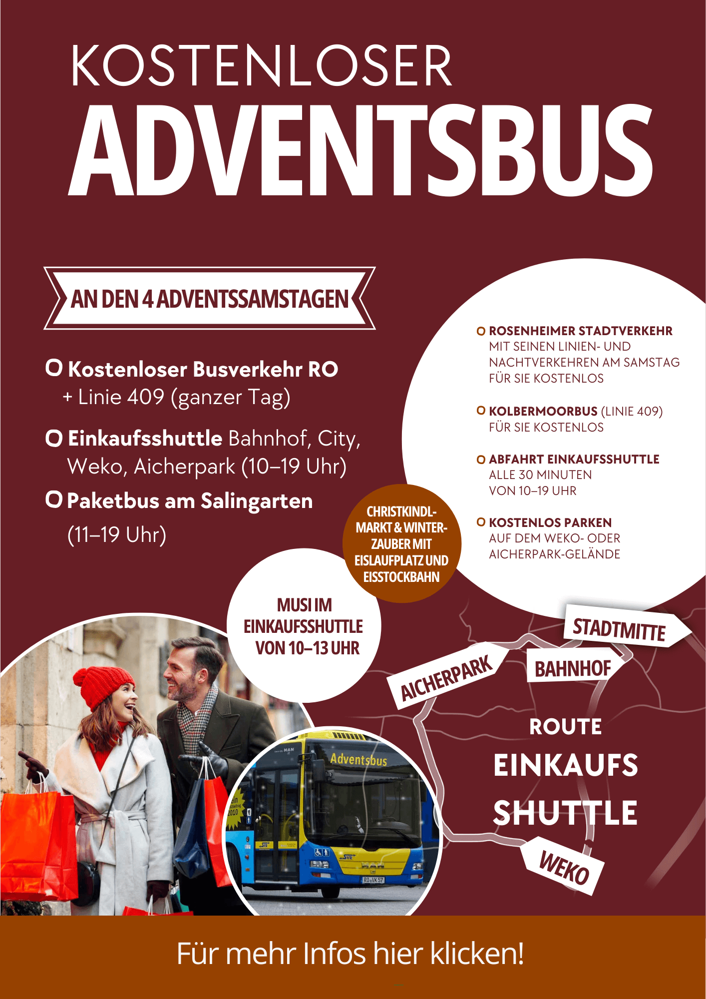 Adventsbus Paketbus